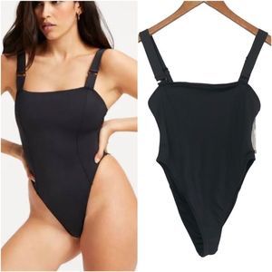 Good American | Contour One-Piece Swimsuit NWT Black